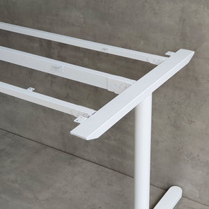 Pieds de table minimalistes en aluminium pour table à manger de 140x70cm, système TIO, revêtement poudré HCTO004 - Product Image 6