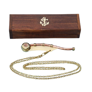 Llaveros de Metal de latón brillante de alta calidad, venta al por mayor, artículo Vintage de lujo, artículo de artesanía india para exteriores, nuevo diseño, 2025, superventas - Product Image 2