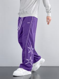 Pantalones de chándal holgados de forro polar para hombre, cálidos para invierno, de ajuste suelto, para gimnasio, entrenamiento, correr y descanso. - Product Image 5