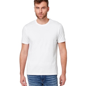Las mejores marcas para camisetas Slim Fit/Crew para hombres Unisex cuello redondo hombres 100% algodón bordado camiseta - Product Image 2