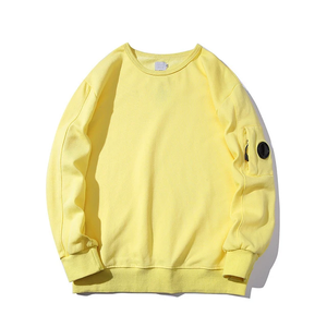 Nueva llegada ropa informal personalizada marca privada hombres sudaderas manga larga equipo liso nuevo estilo hombres sudadera - Product Image 2