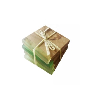 High Quality Home Bar Decoration <b>Coaster</b> for Cup Leaf <b>Coaster</b> Monstera Shaped <b>Ceramic</b> Green Silver Gold Accessories Europe Style - Product Image 1