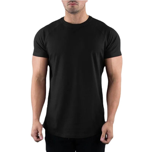 เสื้อยืดคอโอ ยูนิเซ็กซ์ ผ้าฝ้ายถัก 100% พิมพ์ลายดิจิตอล ลายเรียบ แขนสั้น กันยับ สวมใส่สบาย - Product Image 1