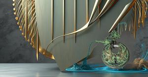 Beautifully Eagle Engraved Brass Door Padlock Security <b>Locks</b> with 2 Keys Fully Functional Door <b>Locks</b> - Product Image 4