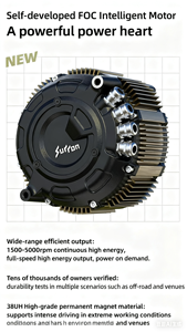 Consigue tu Surron_LightBee_X, una potente bicicleta eléctrica todoterreno de 8000W con suspensión delantera y trasera. - Product Image 3