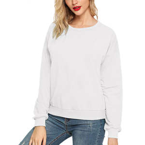 Sweat-shirt unisexe en coton respirant de haute qualité à prix avantageux, imprimé sur mesure sur le devant, design tendance, tissu OEM - Product Image 1