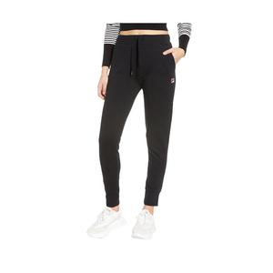 Pantalones Deportivos Fila Frances con Puños Acanalados para Mujer, Color Negro |   100% Auténtico - Product Image 3