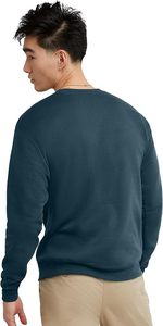 Sudaderas de Jersey informales Unisex de alta calidad, sudaderas con capucha hechas a medida de poliéster/algodón en blanco teñido liso OEM para hombre - Product Image 3