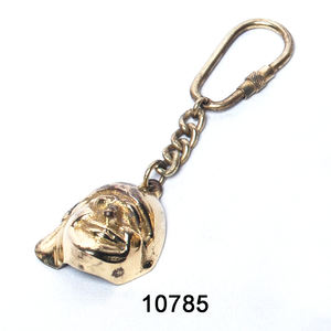 Llavero Náutico de Latón Único para Amantes de las Aventuras Marítimas con Símbolo Marítimo Clásico y Latón de Alta Calidad - Product Image 1