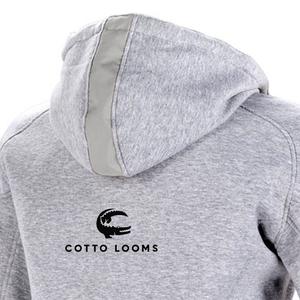 Sweat à capuche unisexe respirant couleur unie pull taux d'usine polaire coton mélangé haute qualité nouveauté premium vêtements de mode - Product Image 6