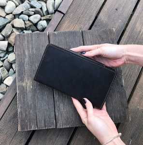 Ladies New Arrival Solid Color <b>Long</b> <b>Wallet</b> Multi-function <b>Wallet</b> Women's Leather Clutch Multi-Card Slots LWM-0314 - Product Image 2