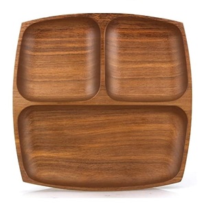 Assiette de service ronde de style moderne pour buffet, finition blanc laqué, pour la décoration de table. - Product Image 6