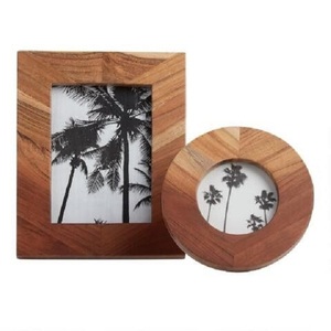 Wholesale Customizable Natural Wood Photo <b>Frame</b> High Demand Home Decoration with Sizes <b>4x6</b> 5x7 6x8 8x10 Included - Product Image 2