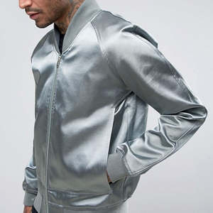 Chaquetas de Satén de Manga Larga con Cuello Alto y Estampado de Letras de la Mejor Calidad para Invierno, Más Vendidas en 2024 para Hombres Adultos - Product Image 3