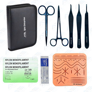 Kit de contrôle de purge Kit de pratique de suture 3d chirurgicale en gros pour la formation médicale Kit de suture Instrument médical chirurgical - Product Image 1