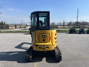 รถขุดขนาดเล็ก John Deere 35P รุ่นขายดี รถขุดขนาดเล็ก 17G ประสิทธิภาพสูง เครื่องจักรก่อสร้างแบบไฮดรอลิก ใช้เครื่องยนต์ FPT - Product Image 6