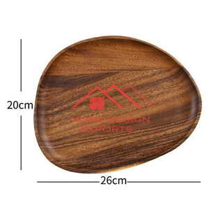 Haxaguon Bois de haute qualité pour assiette de présentation Best Seller pour la maison, les hôtels, les restaurants Prix de gros - Product Image 5