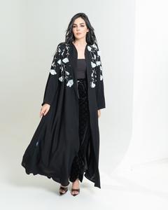Abaya en soie satinée de luxe sur mesure en gros pour femmes Petite robe islamique turque à manches bouffantes Style Dubaï Musulmans - Product Image 4