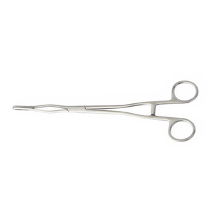 Forceps de maintien du col de l'utérus De Lee, droits, dentelés, qualité médicale allemande, forceps en acier inoxydable, instruments chirurgicaux gynécologiques - Product Image 4