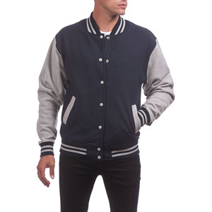 Chaquetas universitarias para hombre hechas a medida con múltiples bolsillos de manga larga/estilo de ropa de calle para hombre, diseño de cuello redondo, chaquetas universitarias para hombre - Product Image 6