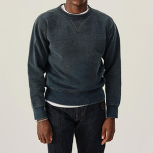 2025 nouveauté acide lavé sweat polaire décontracté surdimensionné col rond conception personnalisée pour les hommes en automne saison - Product Image 4