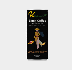 Vinam Yooh 240mL Café Negro Instantáneo Vietnamita Tradicional RTD de Primera Calidad con Notas Amargas Suaves de Chocolate, Crema, Frutas y Nueces - Product Image 2