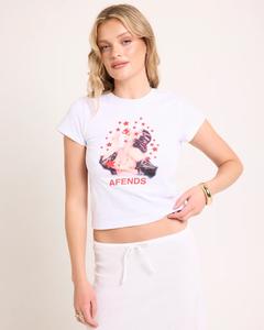 Camiseta Holgada de Verano para Mujer, de Poliéster Jersey, con Diseño Estampado, Ecológica - Product Image 5