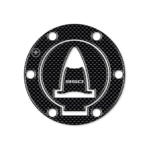 Adesivi Personalizzati in Fibra di Carbonio per Tappo Serbatoio DUCATI MULTISTRADA 950, Decorazione per Moto - Product Image 1
