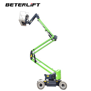 מעלית זרוע מפרקית 10 מטר 12 מטר 14 מטר, מופעלת על ידי סוללה, הרמה הידראולית, מעלית זרוע מפרקית לעבודות בנייה ותחזוקה - Product Image 6