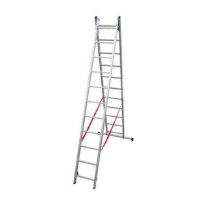 Scala in Alluminio Stilo 2x11 Gr Mt.3,14-6,00 - Product Image 1