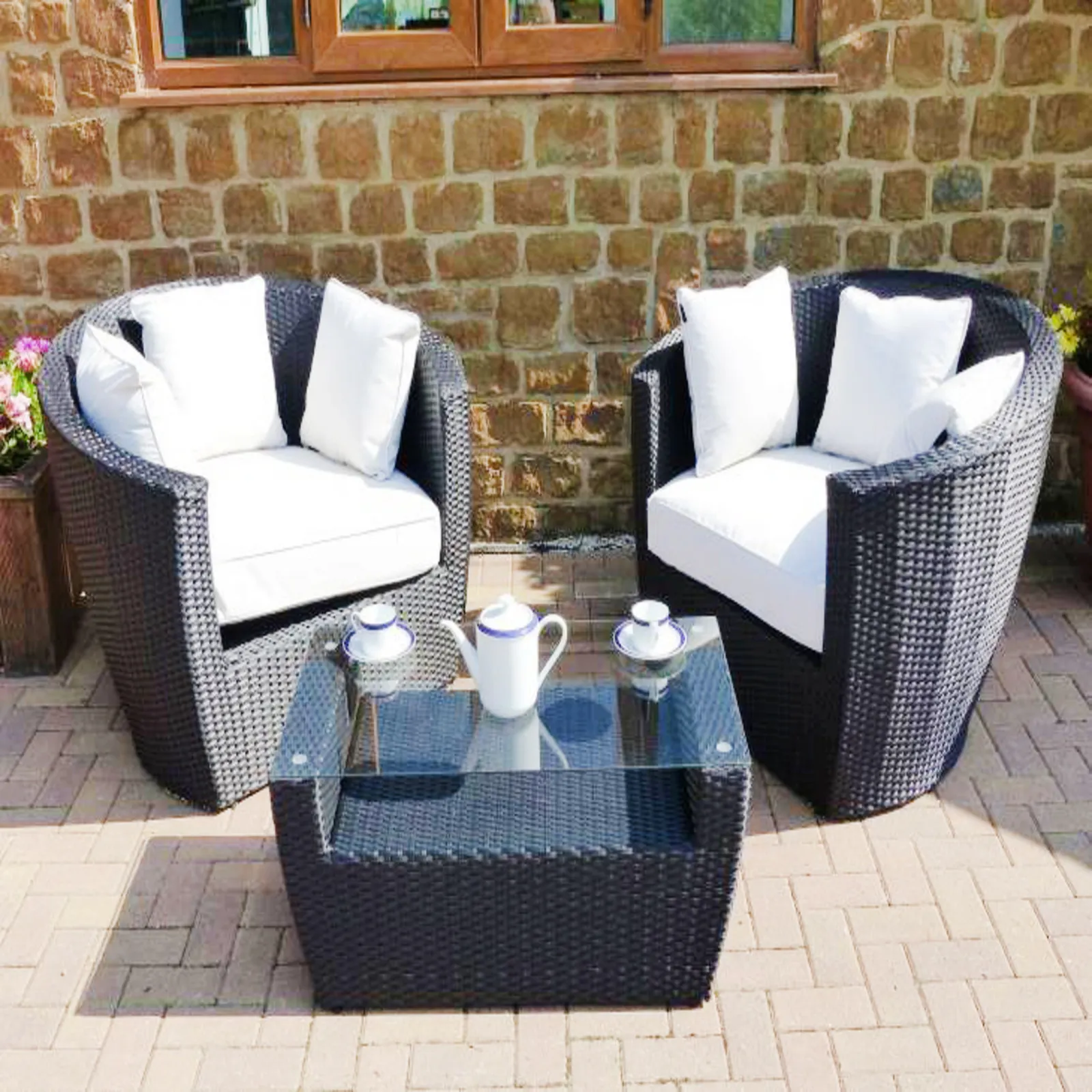 3 Piece Rattan Furniture That Is Easy To Maintain And Weather Resistant Relax For Hours On End And Last For Years Of Perfect Use