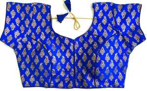 เสื้อผ้าไหมบานาราซี เสื้อเปิดด้านหน้า ไม่มีตะขอ เสื้อคอกลม - Product Image 5