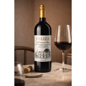 Feliza - Vino Tinto Semiseco Tempranillo Garnacha 11% ABV Vino Tinto Español 750ml - Product Image 2