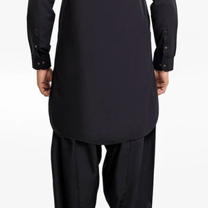 Shalwar Kameez en coton à la mode pour hommes, vêtements panjabi et pakistanais pour mariages. - Product Image 6
