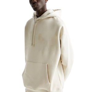 Invierno 2025 Hombres Sudadera con capucha Lisa Poliéster/Algodón French Terry Sudaderas con capucha en blanco Jersey Cómodo Sudadera con capucha de gran tamaño - Product Image 6