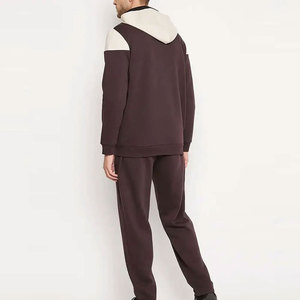 Chándal de Invierno para Hombre, Moderno y Cómodo, Corte Regular, Color Sólido, Diseño Estampado, Colores Personalizables, Talla Grande - Product Image 3