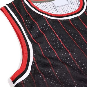 Maillots de basket-ball pour hommes, prix OEM, nouvelle mode, impression par sublimation, respirant, anti-humidité, séchage rapide, polyester - Product Image 4