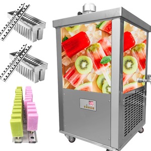 Machine à crème glacée industrielle de haute qualité avec quatre moules, état neuf, à base de lait, haute productivité, 110/220V - Product Image 1