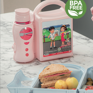 Afossa BPA-free xách tay Hộp Ăn Trưa với xử lý leakproof chai nước đặt cho các trường học du lịch cho nhà bếp sử dụng - Product Image 5