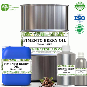 Aceite esencial de bayas de pimento orgánico puro 100% a granel suministrado de fábrica que contiene eugenol - Product Image 2