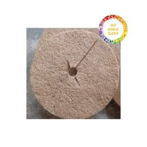 Disque de coco naturel écologique 100% fibre de coco paillis anneau arbre protecteur tapis approvisionnement en vrac - Product Image 1