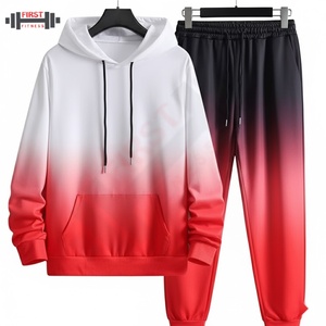 Chándal para Hombre a Precio Económico, Chándales al por Mayor, Chándal Deportivo, Chándales con Estampado DTG DTF, Diseño de Llamas, Conjunto de 2 Piezas - Product Image 4