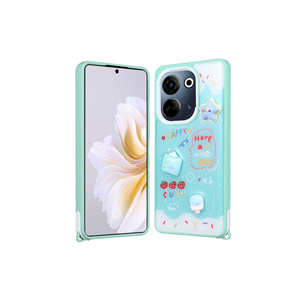 Coque en silicone premium Netzy pour Tecno Camon 20 Pro 4G, avec motif marbré et isolation thermique - Product Image 1