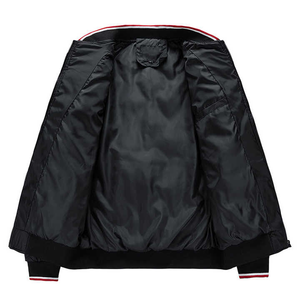 Veste coupe-vent légère vintage à logo personnalisé de qualité supérieure en vente chaude col montant vestes décontractées pour hommes - Product Image 5