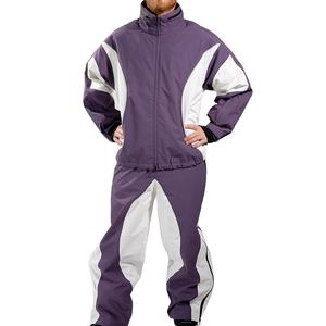 ชุดวอร์มลำลองสำหรับผู้ชาย ชุดกันลมแบบ 2 ชิ้น พร้อมซิปเต็มตัว กางเกงเอวสูงสำหรับใส่ทุกวัน ปี 2026 - Product Image 4