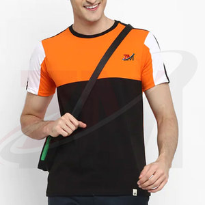 T-shirt pour homme, style actuel, nouveau design, 100% coton, streetwear, logo imprimé personnalisé, coupe ample, prix de gros - Product Image 5