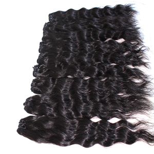 100% vendeurs vietnamiens d'armure de cheveux humains doux bruts paquets d'extensions brésiliens péruviens de qualité de luxe avec Style de vague naturelle - Product Image 2
