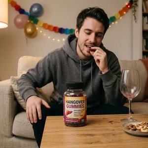 Gomitas para la Resaca <span class=keywords><strong>de</strong></span> Marca Privada para Adultos, Suplemento para el Alivio y el Remedio <span class=keywords><strong>de</strong></span> la Resaca - Product Image 4