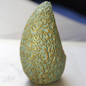 Amazing fantastic moon ceramic <b>burner</b> strength of metal symbolizes endurance and continuity in aromatic traditions - Product Image 4