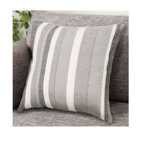 Sofá cama protector para muebles, 100% algodón orgánico, aspecto de lino Natural, estilo indio a rayas, cojín Certificado de Salida de fábrica - Product Image 1